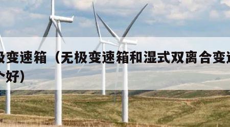 无极变速箱（无极变速箱和湿式双离合变速箱哪个好）