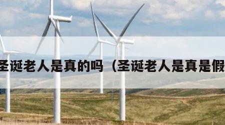 圣诞老人是真的吗（圣诞老人是真是假）