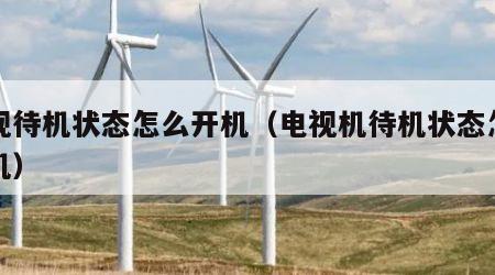 电视待机状态怎么开机（电视机待机状态怎么开机）