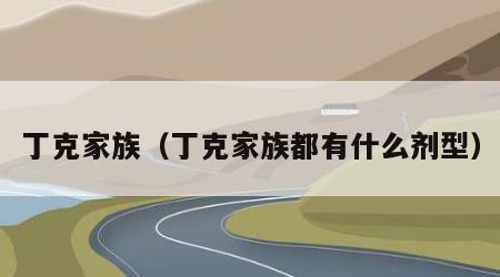 丁克家族（丁克家族都有什么剂型）