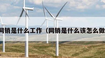 网销是什么工作（网销是什么该怎么做）