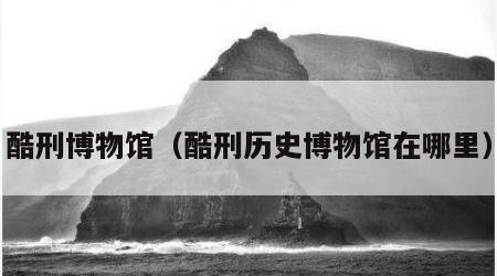 酷刑博物馆（酷刑历史博物馆在哪里）