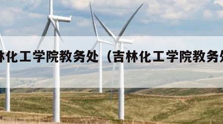 吉林化工学院教务处（吉林化工学院教务处长）
