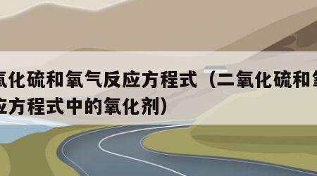 二氧化硫和氧气反应方程式（二氧化硫和氧气反应方程式中的氧化剂）