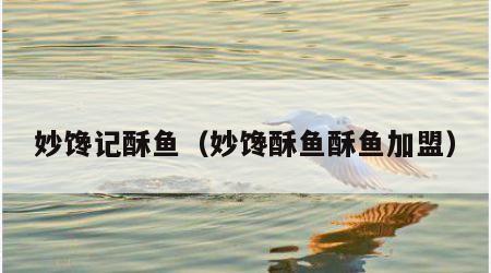 妙馋记酥鱼（妙馋酥鱼酥鱼加盟）
