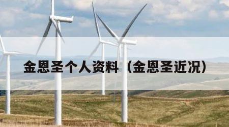 金恩圣个人资料（金恩圣近况）
