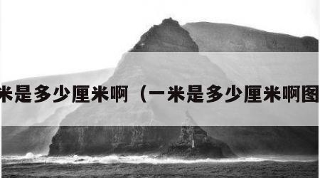 一米是多少厘米啊（一米是多少厘米啊图片）