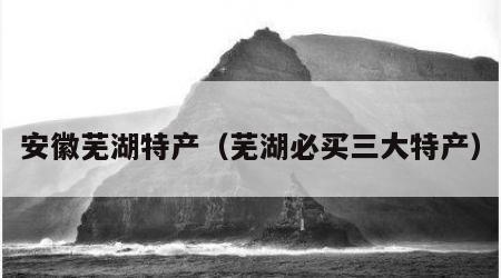 安徽芜湖特产（芜湖必买三大特产）