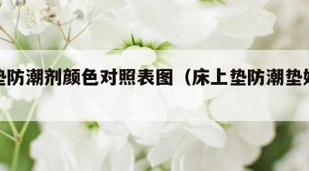 床垫防潮剂颜色对照表图（床上垫防潮垫好不好）