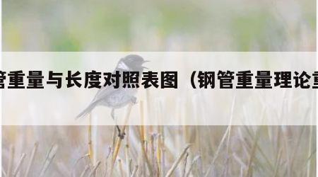 钢管重量与长度对照表图（钢管重量理论重量表）