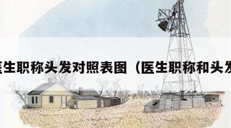 医生职称头发对照表图（医生职称和头发）
