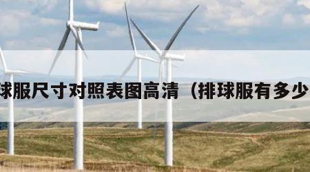 排球服尺寸对照表图高清（排球服有多少号）