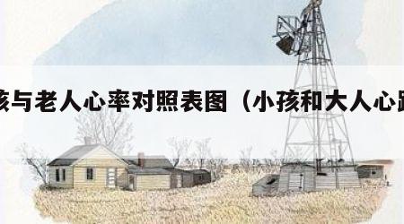 小孩与老人心率对照表图（小孩和大人心跳速度）