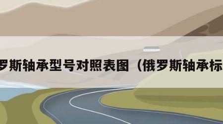 俄罗斯轴承型号对照表图（俄罗斯轴承标准）