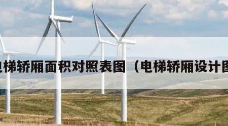 电梯轿厢面积对照表图（电梯轿厢设计图）