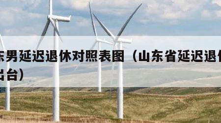 山东男延迟退休对照表图（山东省延迟退休政策出台）