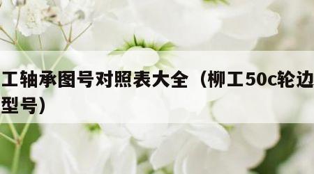 柳工轴承图号对照表大全（柳工50c轮边轴承型号）