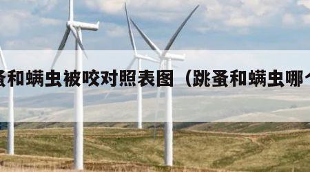 跳蚤和螨虫被咬对照表图（跳蚤和螨虫哪个厉害）