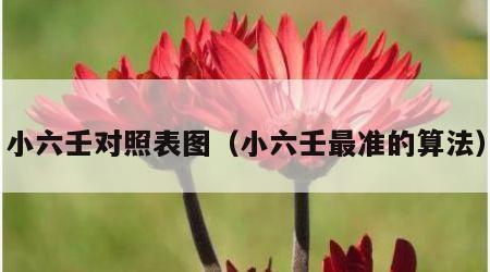 小六壬对照表图（小六壬最准的算法）