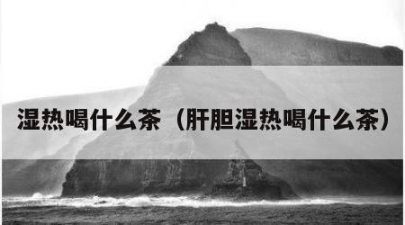 湿热喝什么茶（肝胆湿热喝什么茶）