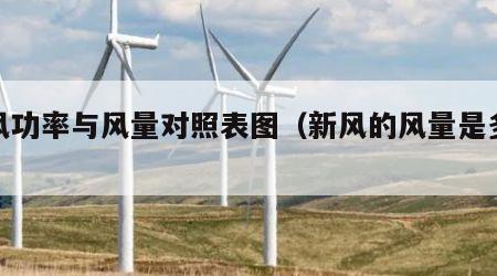 新风功率与风量对照表图（新风的风量是多少）