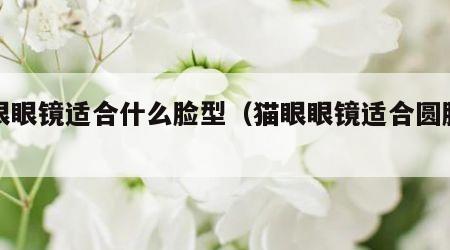 猫眼眼镜适合什么脸型（猫眼眼镜适合圆脸吗）