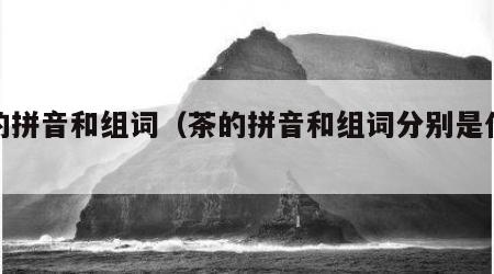 茶的拼音和组词（茶的拼音和组词分别是什么）