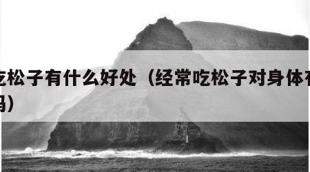 常吃松子有什么好处（经常吃松子对身体有好处吗）