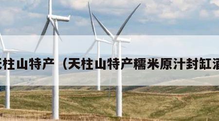 天柱山特产（天柱山特产糯米原汁封缸酒）