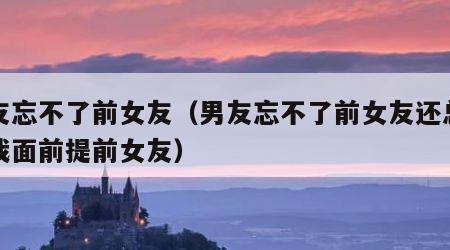 男友忘不了前女友（男友忘不了前女友还总是在我面前提前女友）
