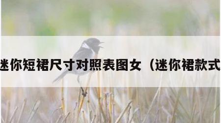 迷你短裙尺寸对照表图女（迷你裙款式）
