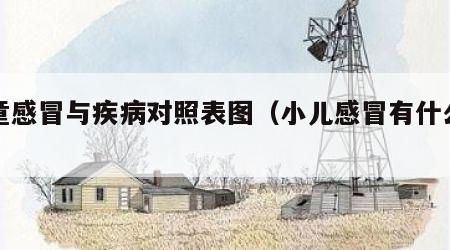 儿童感冒与疾病对照表图（小儿感冒有什么区别）