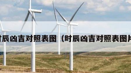 时辰凶吉对照表图（时辰凶吉对照表图片）