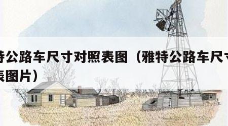 雅特公路车尺寸对照表图（雅特公路车尺寸对照表图片）