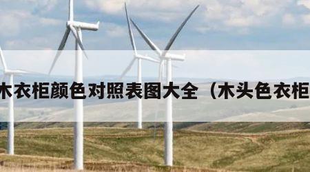 木衣柜颜色对照表图大全（木头色衣柜）