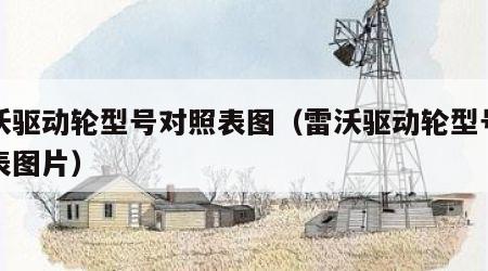 雷沃驱动轮型号对照表图（雷沃驱动轮型号对照表图片）