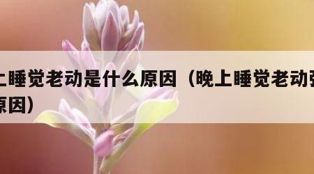 晚上睡觉老动是什么原因（晚上睡觉老动弹什么原因）