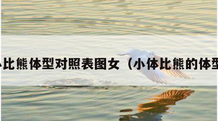 小比熊体型对照表图女（小体比熊的体型）