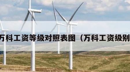 万科工资等级对照表图（万科工资级别）