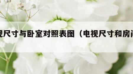 电视尺寸与卧室对照表图（电视尺寸和房间大小）