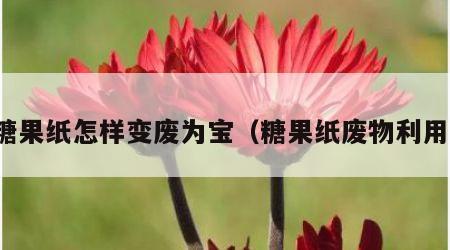 糖果纸怎样变废为宝（糖果纸废物利用）