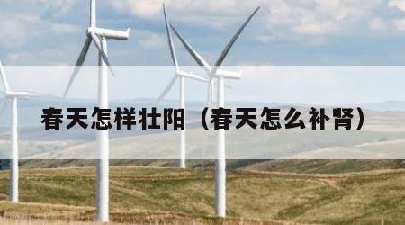春天怎样壮阳（春天怎么补肾）