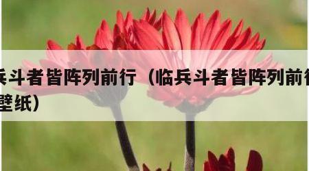 临兵斗者皆阵列前行（临兵斗者皆阵列前行图片 壁纸）