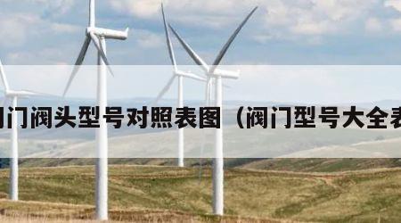 阀门阀头型号对照表图（阀门型号大全表）