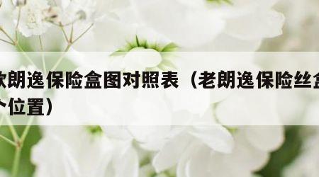 老款朗逸保险盒图对照表（老朗逸保险丝盒在哪个位置）