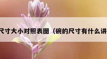 碗尺寸大小对照表图（碗的尺寸有什么讲究）