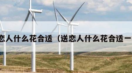 送恋人什么花合适（送恋人什么花合适一点）
