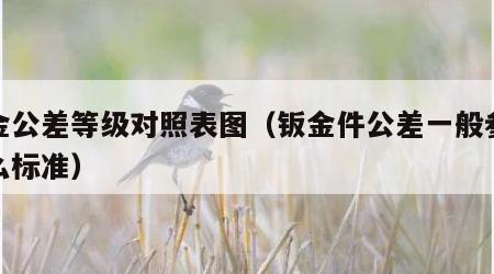 钣金公差等级对照表图（钣金件公差一般参照什么标准）