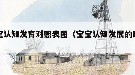 宝宝认知发育对照表图（宝宝认知发展的顺序）