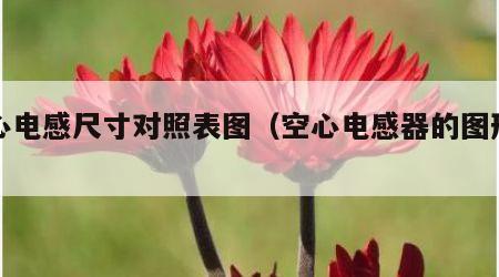 空心电感尺寸对照表图（空心电感器的图形符号）